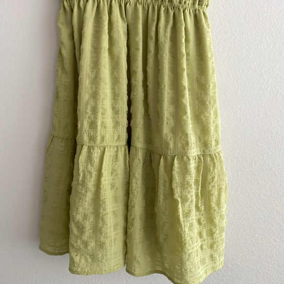 Mahina Chartreuse Cocktail Dress - Picture 4 of 12